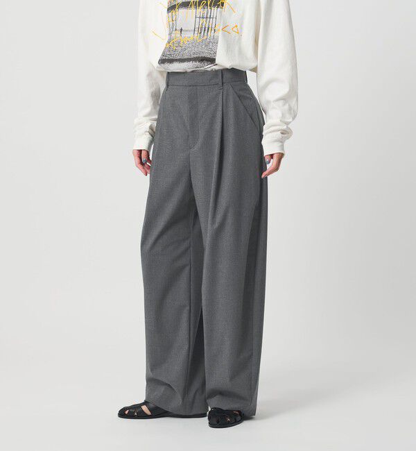 BEAUTY&YOUTH UNITED ARROWS「タック カーブパンツ ウォッシャブル」|その他|