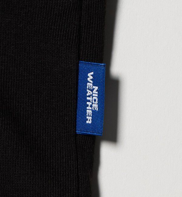 NICE WEATHER「＜NICE WEATHER＞シグネチャーロゴ ロングスリーブTシャツ」|Tシャツ・カットソー|