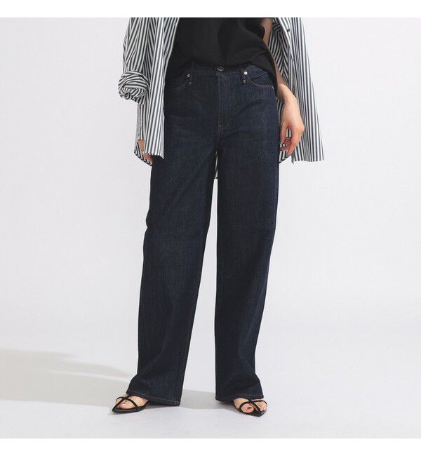 Demi-Luxe BEAMS 「【別注】upper hights / THE NIECE MIDRISE デニムパンツ」|デニム|別注BLUERINSE
