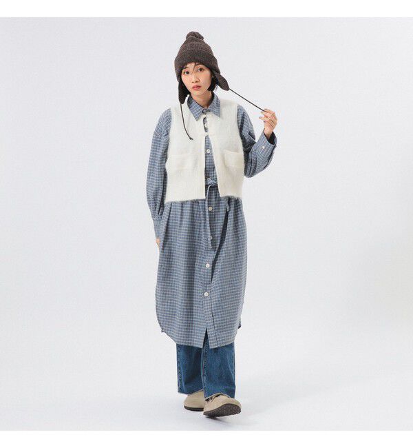 BEAMSBOY「チャイナ ボタン ベスト」|ベスト・ジレ|