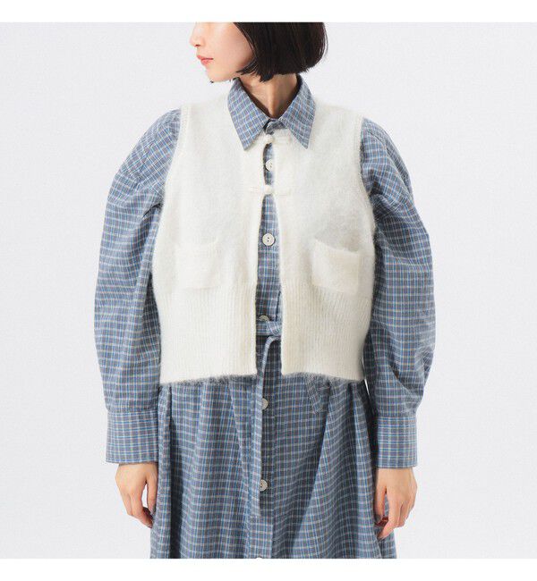 BEAMSBOY「チャイナ ボタン ベスト」|ベスト・ジレ|