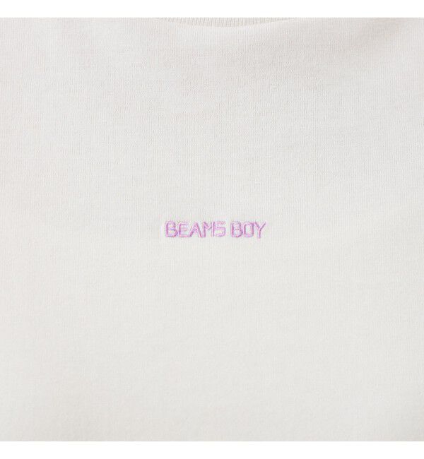 BEAMSBOY「ボーイ ミニロゴ ロングスリーブ Tシャツ」|Tシャツ・カットソー|