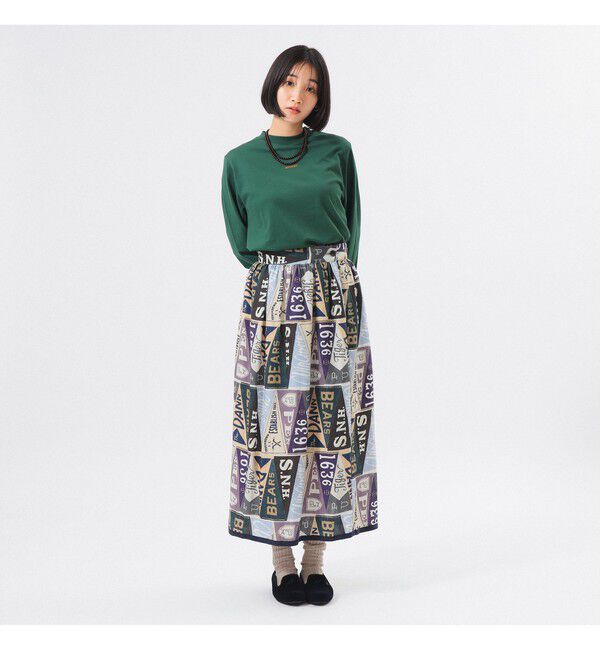 BEAMSBOY「ボーイ ミニロゴ ロングスリーブ Tシャツ」|Tシャツ・カットソー|