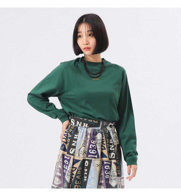 BEAMSBOY「ボーイ ミニロゴ ロングスリーブ Tシャツ」|Tシャツ・カットソー|