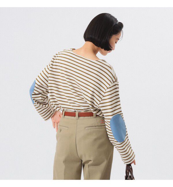 BEAMSBOY「エルボー パッチ バスク ロングスリーブ」|Tシャツ・カットソー|