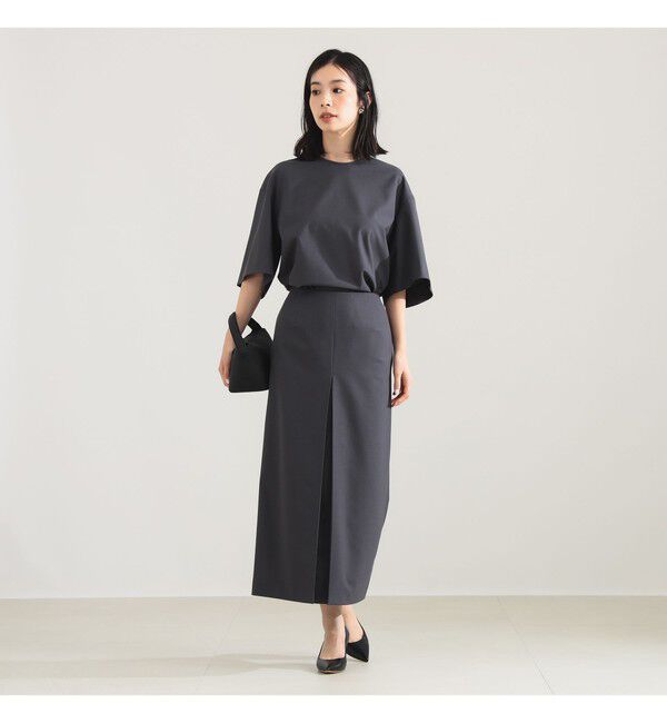 Demi-Luxe BEAMS 「ウール トロピカル インバータック スカート」|スカート|