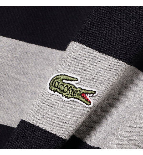 BEAMSBOY「【別注】LACOSTE / ボーダー ロングスリーブ Tシャツ」|Tシャツ・カットソー|