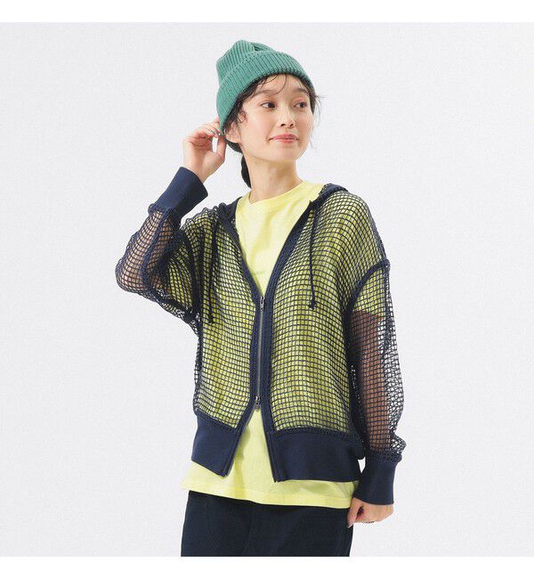 BEAMSBOY「ビッグ メッシュ フーディー」|Tシャツ・カットソー|