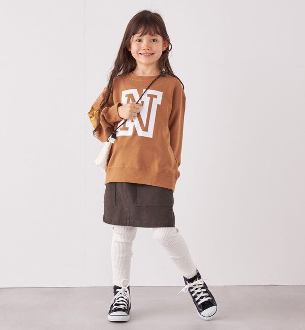 SHIPS any「【SHIPS any別注】ROKX:〈ストレッチ〉ツイル マウンテンスカート<KIDS>◇」|スカート|