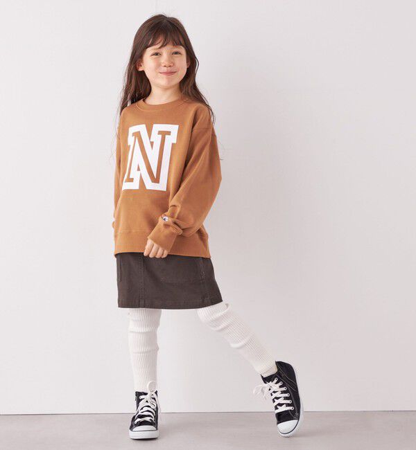 SHIPS any「【SHIPS any別注】ROKX:〈ストレッチ〉ツイル マウンテンスカート<KIDS>◇」|スカート|