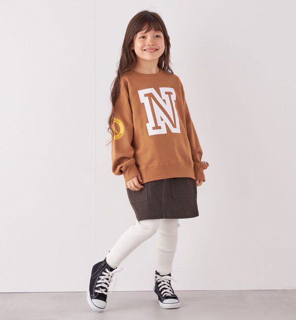 SHIPS any「【SHIPS any別注】ROKX:〈ストレッチ〉ツイル マウンテンスカート<KIDS>◇」|スカート|