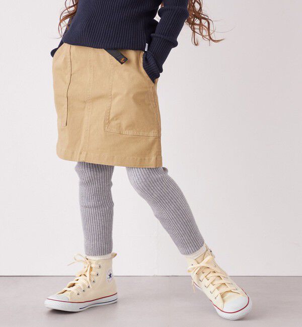 SHIPS any「【SHIPS any別注】ROKX:〈ストレッチ〉ツイル マウンテンスカート<KIDS>◇」|スカート|