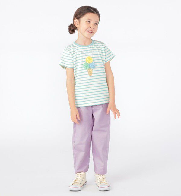 SHIPS KIDS「SHIPS KIDS:100～130cm / タック ロング パンツ」|その他|