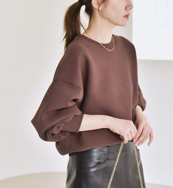 quaranciel「quaranciel:〈洗濯機可能〉ポンチ ベーシック コンパクト スウェット」|スウェット・ジャージ|