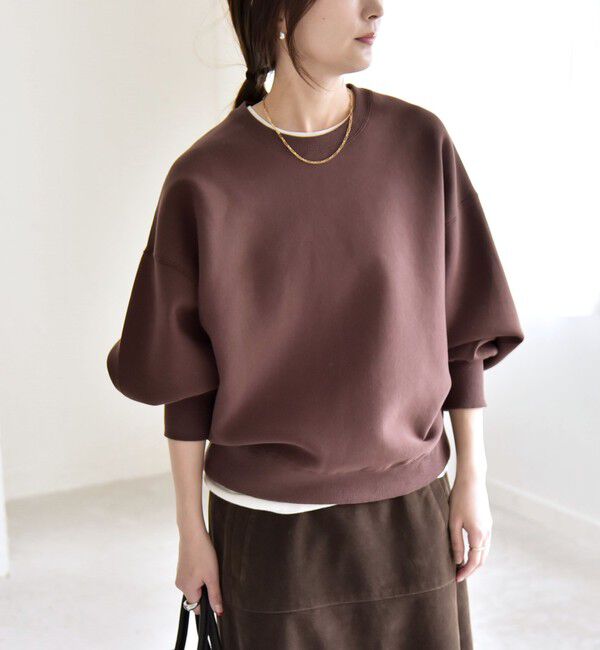 quaranciel「quaranciel:〈洗濯機可能〉ポンチ ベーシック コンパクト スウェット」|スウェット・ジャージ|