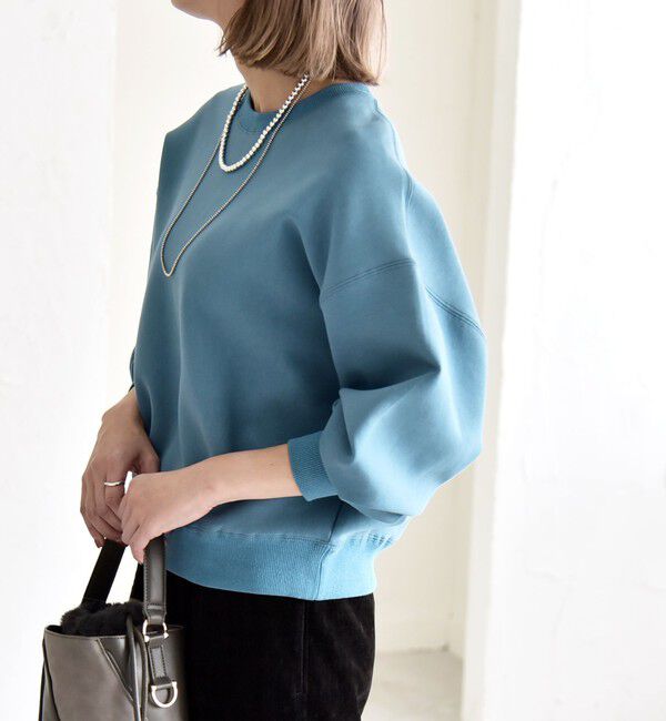 quaranciel「quaranciel:〈洗濯機可能〉ポンチ ベーシック コンパクト スウェット」|スウェット・ジャージ|