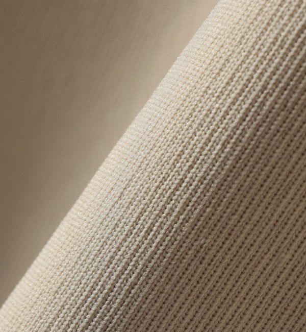 quaranciel「《一部追加予約》quaranciel:〈手洗い可能〉ノーカラー ポケット ニット ジャケット」|ノーカラージャケット|