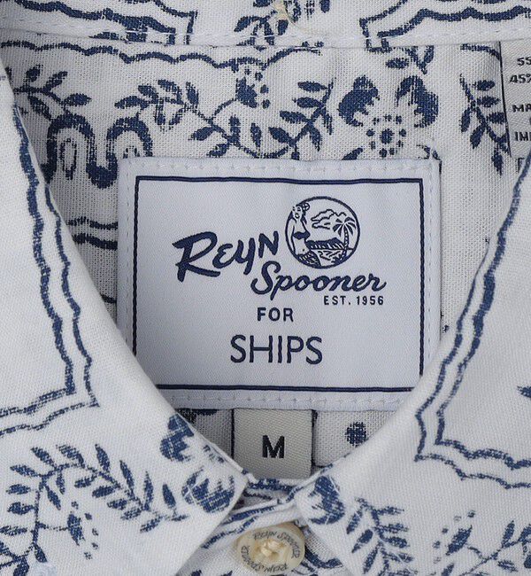 SHIPS「【SHIPS別注】Reyn Spooner: ラハイナ セーラー プルオーバーシャツ」|シャツ・ブラウス|