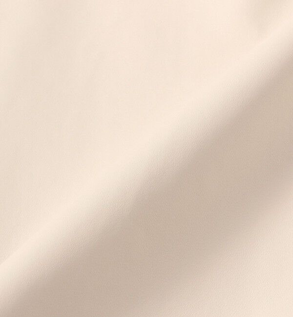 SHIPS for women「【WEB限定】〈手洗い可能〉合成皮革 裾 ドロスト シャツ 羽織」|シャツ・ブラウス|