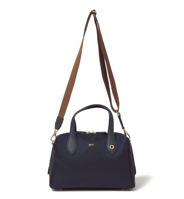 SHIPS for women「BEAURE: ナイロン スクエア テープ ボストン」|ボストンバッグ|