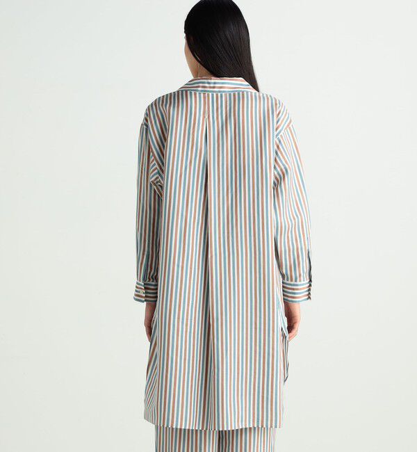 BACCA「ウォッシャーシルク チュニックブラウス」|ワンピース|