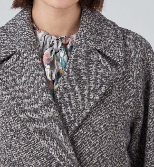 TOMORROWLAND collection「ファンシーダイヤゴナル ショートコート」|その他|