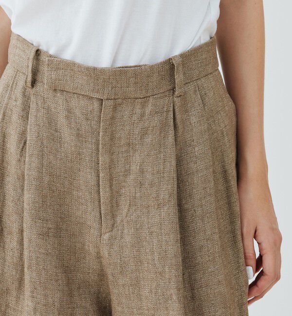 GALERIE VIE「グリッターリネン ツータックパンツ」|その他|