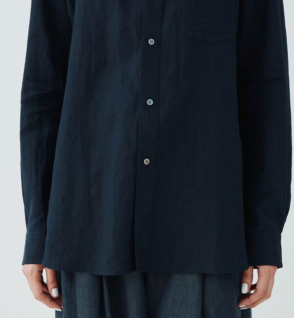 GALERIE VIE「リネン レギュラーカラーシャツ」|シャツ・ブラウス|