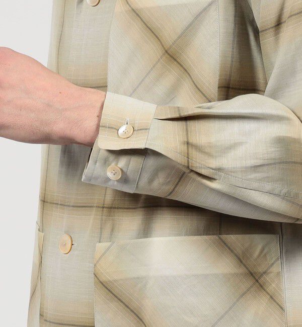 TOMORROWLAND MENS「【別注】PENDLETON コットンシルク トップスタージャケット」|テーラードジャケット|