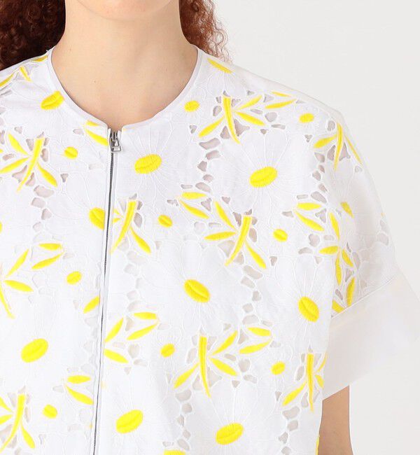 TOMORROWLAND collection「デイジーポップ ジップアップブラウス」|シャツ・ブラウス|