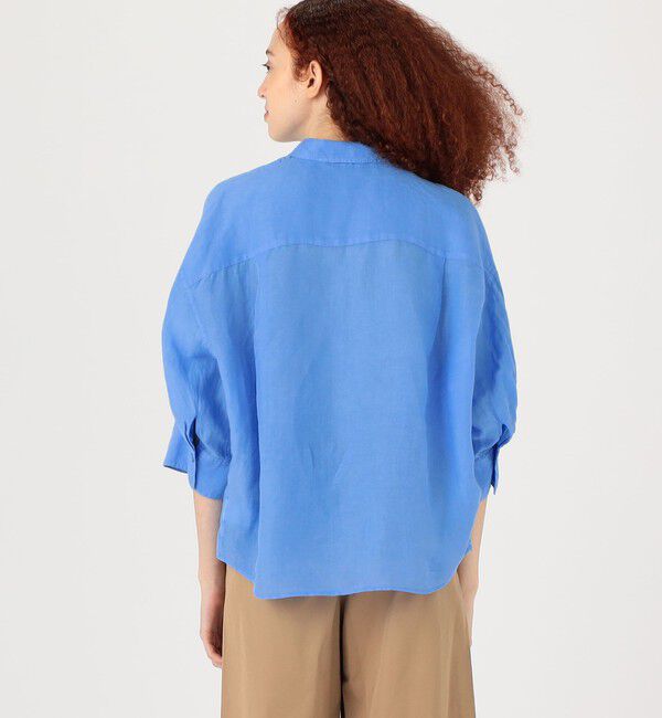 MACPHEE「リネンラミーソリッド ドルマンスリーブシャツ」|シャツ・ブラウス|