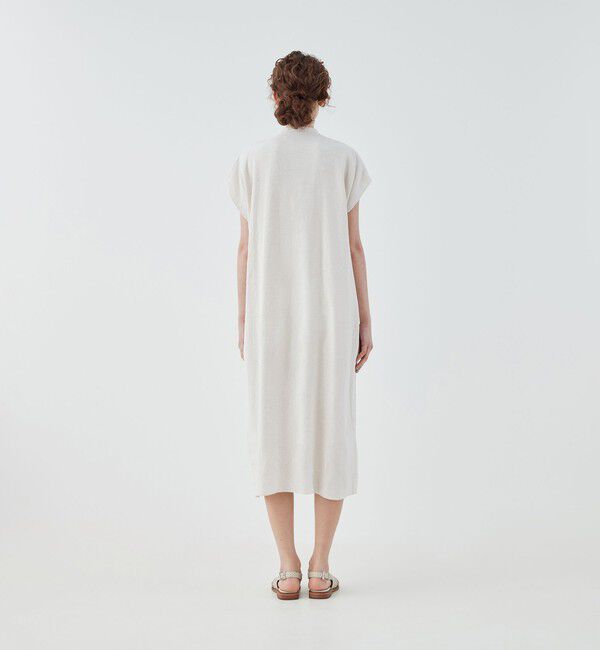 GALERIE VIE「ホームステッドクロス スタンドカラーシャツワンピース」|ワンピース|