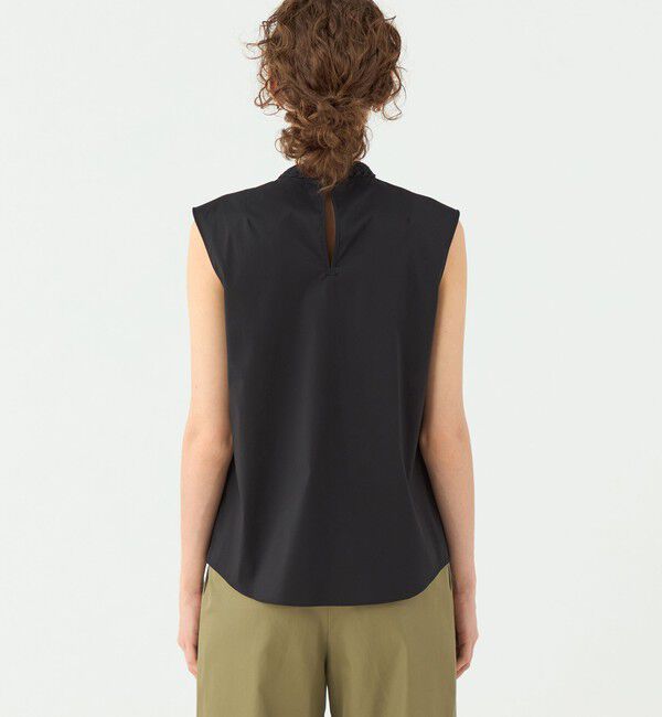 TOMORROWLAND collection「ストレッチブロード ハイネックブラウス」|シャツ・ブラウス|