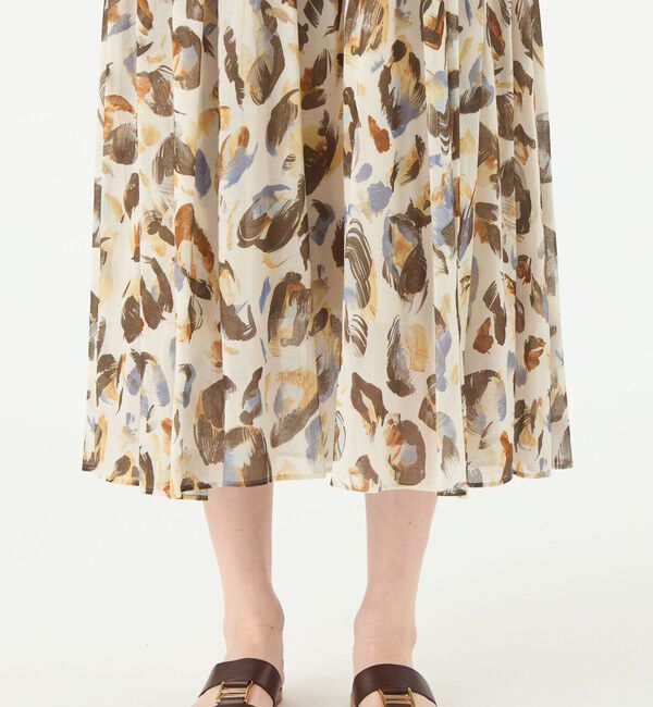 Ballsey「ドロップシェルプリント ティアードワンピース」|ワンピース|