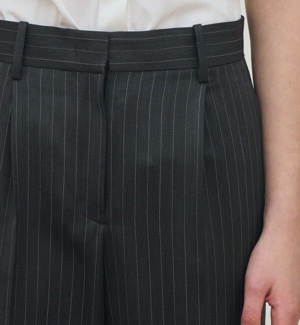 DES PRES「ウールドスキン ワンタックパンツ」|スラックス|