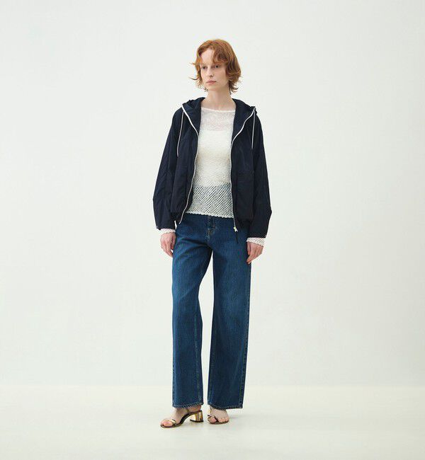 MACPHEE「ナイロンワッシャー ジップアップブルゾン」|ブルゾン・スタジャン|