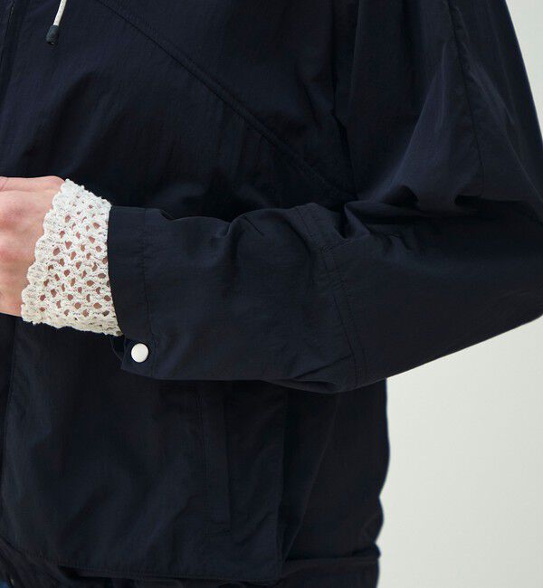 MACPHEE「ナイロンワッシャー ジップアップブルゾン」|ブルゾン・スタジャン|