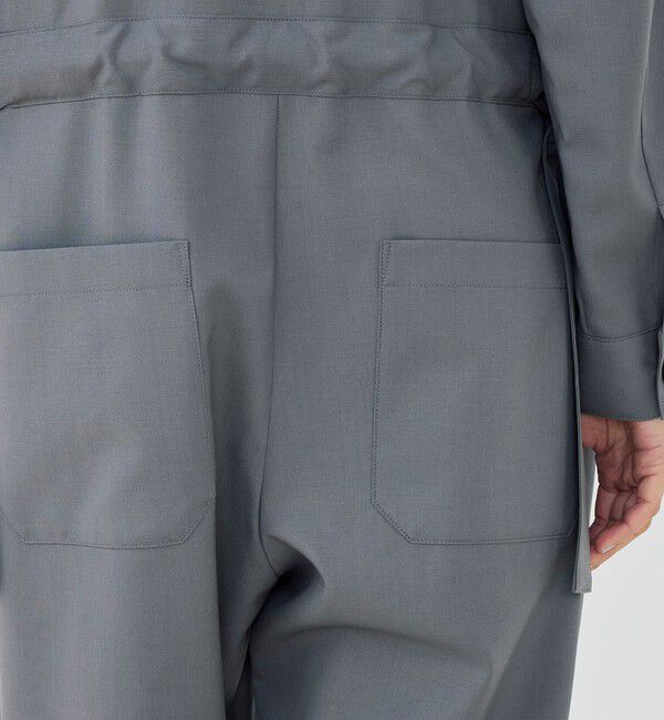 GALERIE VIE「ウォッシャブルトロピカル ベルテッドジャンプスーツ」|オールインワン|