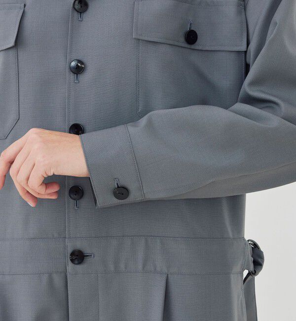 GALERIE VIE「ウォッシャブルトロピカル ベルテッドジャンプスーツ」|オールインワン|