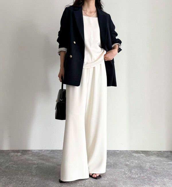 fredy emue「【3サイズ展開/オンオフ使える】ダブルブレストジャケット」|テーラードジャケット|