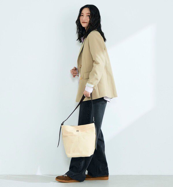 fredy emue「【3サイズ展開/オンオフ使える】ダブルブレストジャケット」|テーラードジャケット|