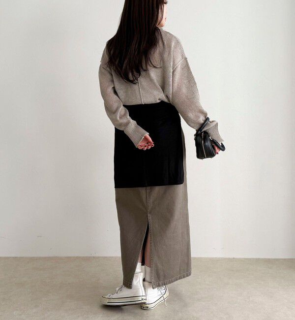 fredy emue「LINEN100ニットプルオーバー」|ニット・セーター|