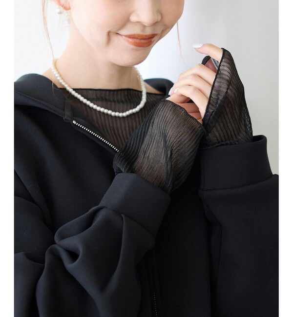 Rope&rsquo;Picnic「ラメシアープリーツトップス」|Tシャツ・カットソー|