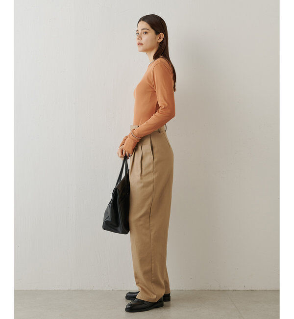  「Vバックシャンテレコカットソー」|Tシャツ・カットソー|