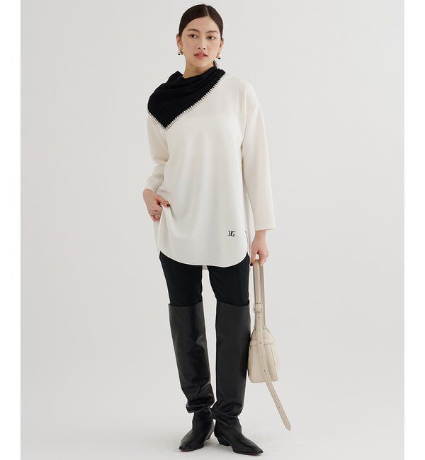  「刺繍ジョーゼットプルオーバー」|シャツ・ブラウス|