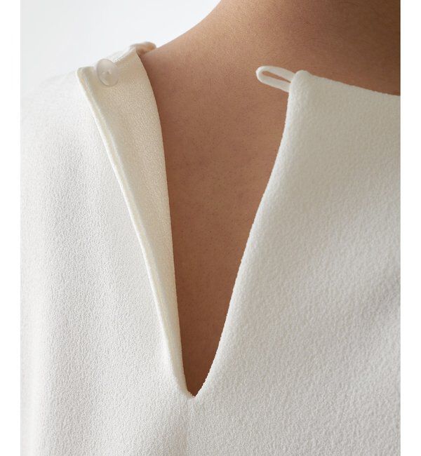  「刺繍ジョーゼットプルオーバー」|シャツ・ブラウス|