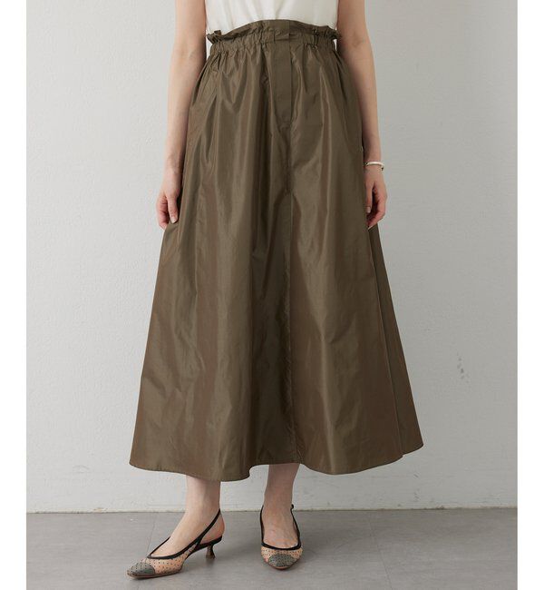 Drawing Numbers「【Drawing Numbers】タフタギャザースカート」|スカート|