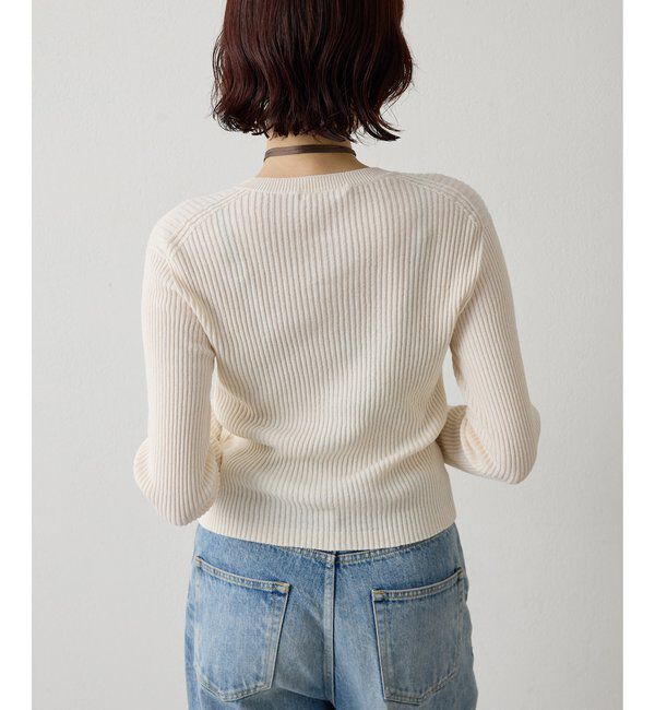  「ホールガーメントRIBカーディガン」|ニット・セーター|