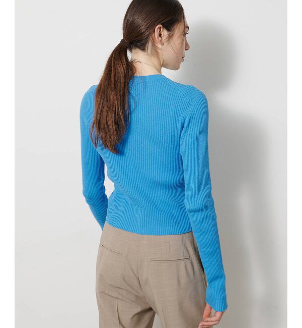  「ホールガーメントRIBカーディガン」|ニット・セーター|