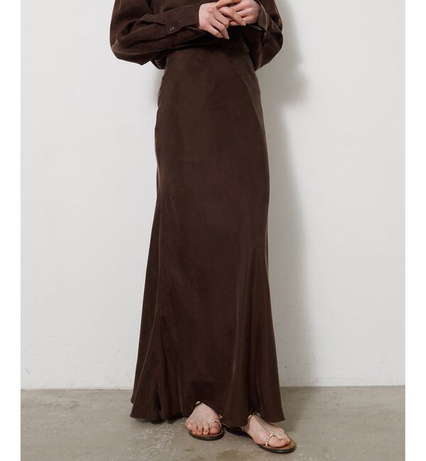  「キュプラフィブリルフレアスカート」|スカート|